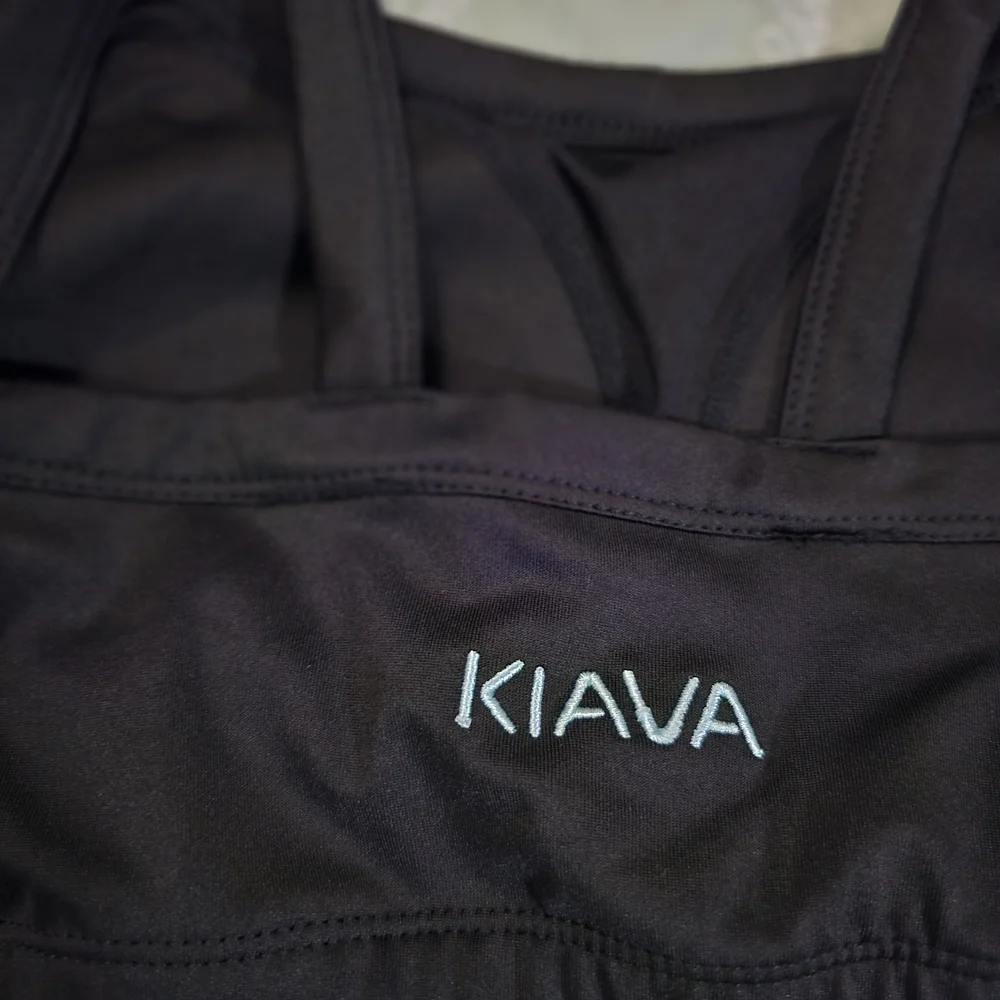 KIAVA Black Sports Bras Supportive Intimates - Picture 7 of 10
